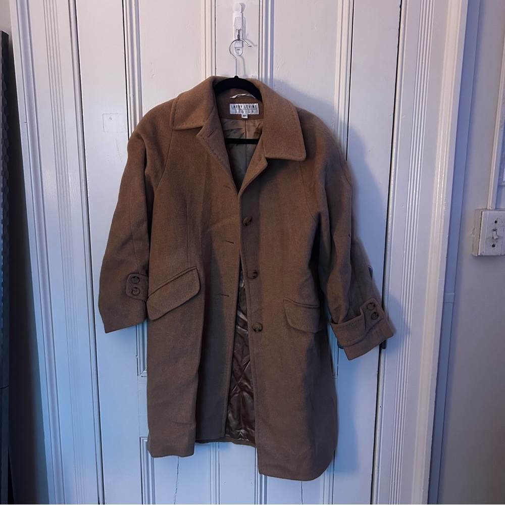 Dark Tan Vintage Coat